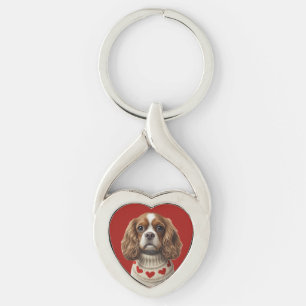 Llavero Cavalier corazón de amor
