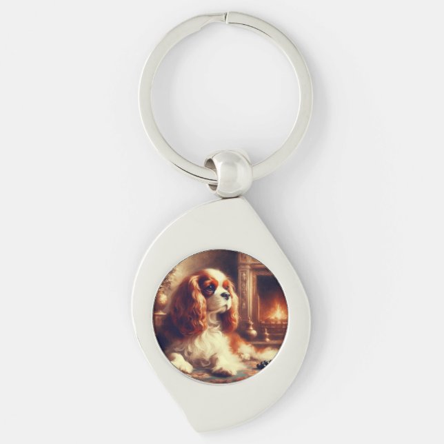 Llavero Cavalier King Charles Spaniel (Anverso)