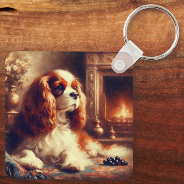 Llavero Cavalier King Charles Spaniel (Reverso )