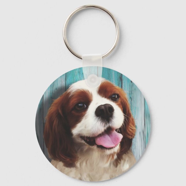 Llavero Cavalier King Charles Spaniel - Baxter (Anverso)