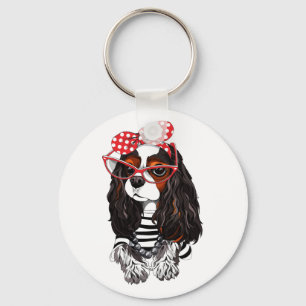 Llavero Cavalier King Charles Spaniel De París Con Amor
