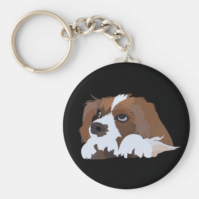 Llavero Cavalier King Charles Spaniel Dog Lover (Frente)