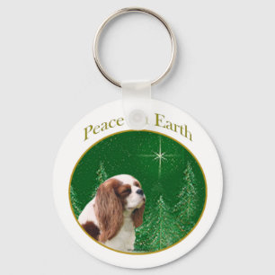 Llavero Cavalier Peace on Earth Keychain