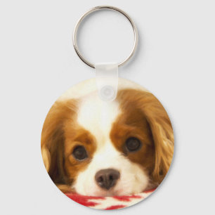 Llavero Cavalier Snowflake King Charles Spaniel