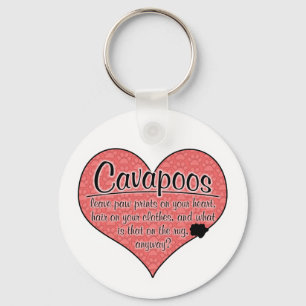 Llavero Cavapoo Paw Imprime Humor De Perro