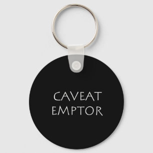 Llavero Caveat Emptor