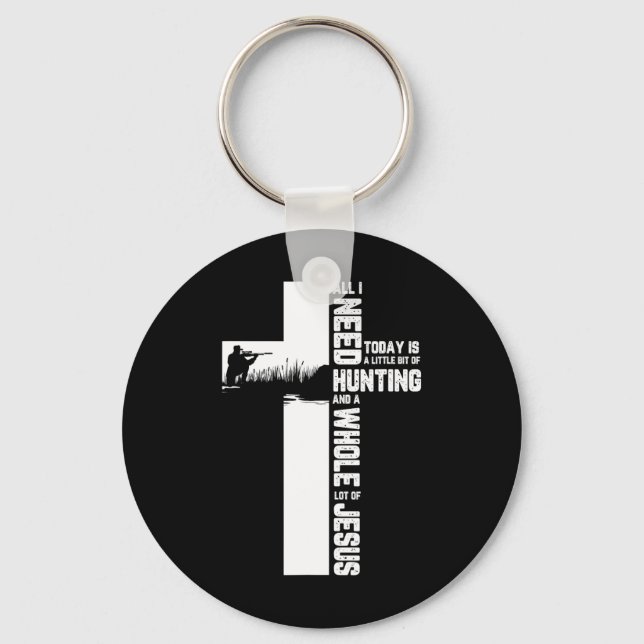 Llavero Caza al aire libre Jesús Cita cristiana Guay Hu (Anverso)