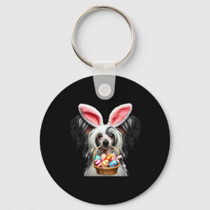 Llavero Caza de huevos de pascua de perro de chiripa