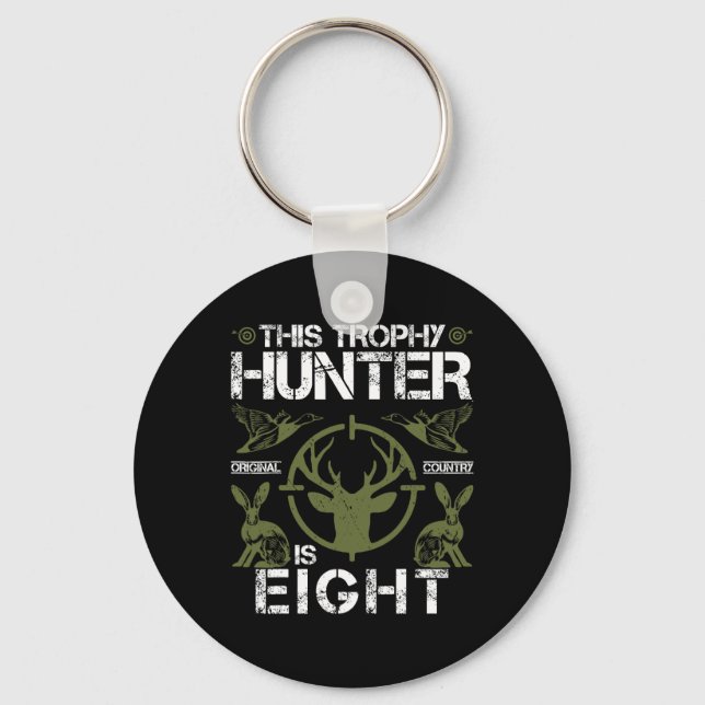 Llavero Caza de Patos de Caza de Patos de 8 Años 8B (Anverso)