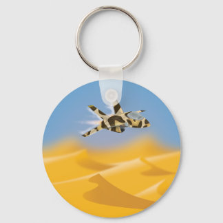 Llavero Caza de reacción del desierto