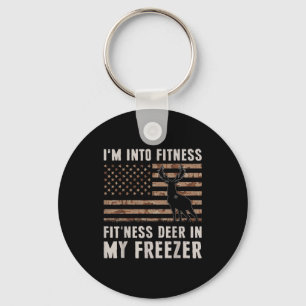 Llavero Caza de venados Estoy en forma Fitness Venado en m