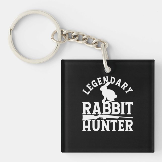 Llavero Cazador de conejo legendario (Frente)