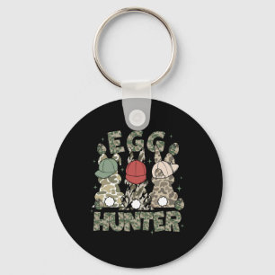 Llavero Cazador de huevos ciervo camuflaje gorra ciervo ca