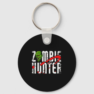 Llavero Cazador de zombies _ Ropa de Halloween Divertido H