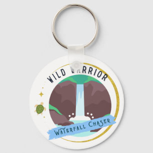 Llavero Cazadora de cataratas de Guerrero salvaje