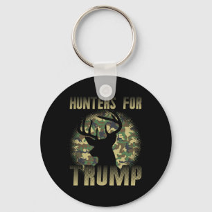 Llavero Cazadores de ciervos camuflados para Trump caza ar