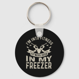 Llavero Cazando estoy en aptitud cazador divertido de cier