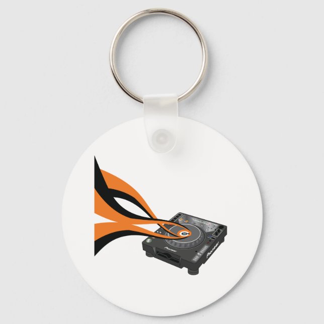 LLAVERO CDJ 1000 SWIRLS (Anverso)