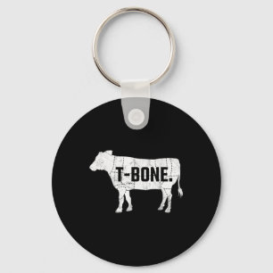 Llavero Cebada divertida Bbq T-bone Steak Shirt