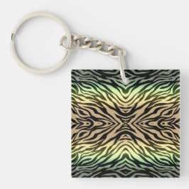 Llavero Cebras en el bosque