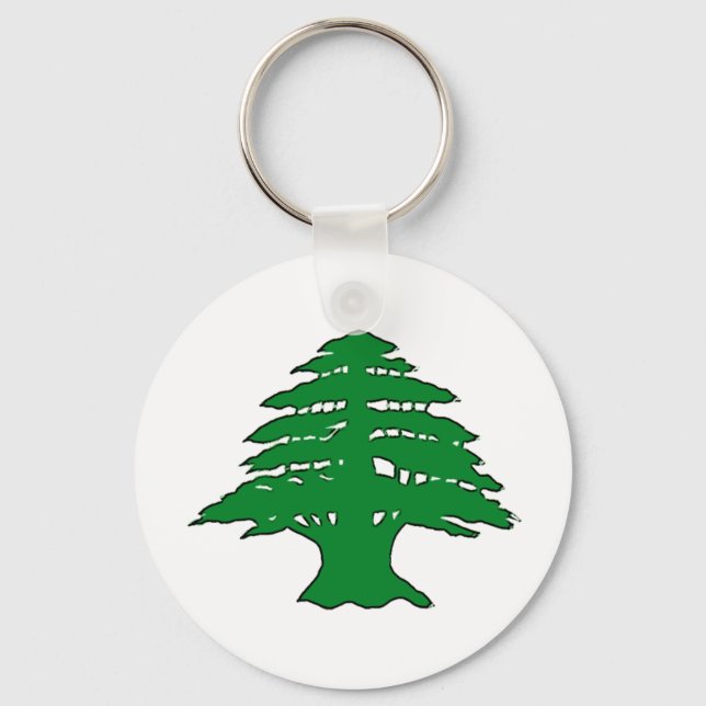 Llavero Cedro libanés (Anverso)