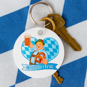 Llavero Celebración del festival Oktoberfest