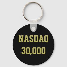 Llavero Celebración del mercado de valores NASDAQ 30000