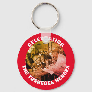 Llavero Celebrando el DÍA DE LOS AVIADORES DE TUSKEGEE