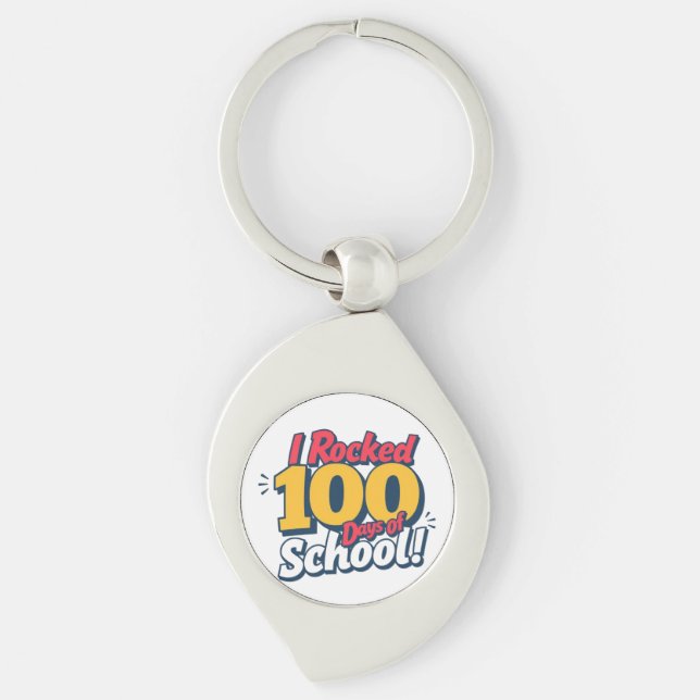 Llavero Celebrar 100 días - Accesorios- Keychain (Anverso)