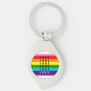 Llavero Celebrar el amor, el orgullo y la autenticidad