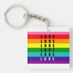 Llavero Celebrar el amor, el orgullo y la autenticidad