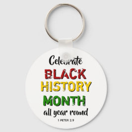 Llavero Celebrar el mes de la historia negra