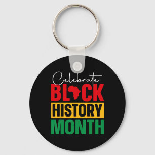 Llavero Celebrar el Mes de la Historia Negra Orgullo Afric