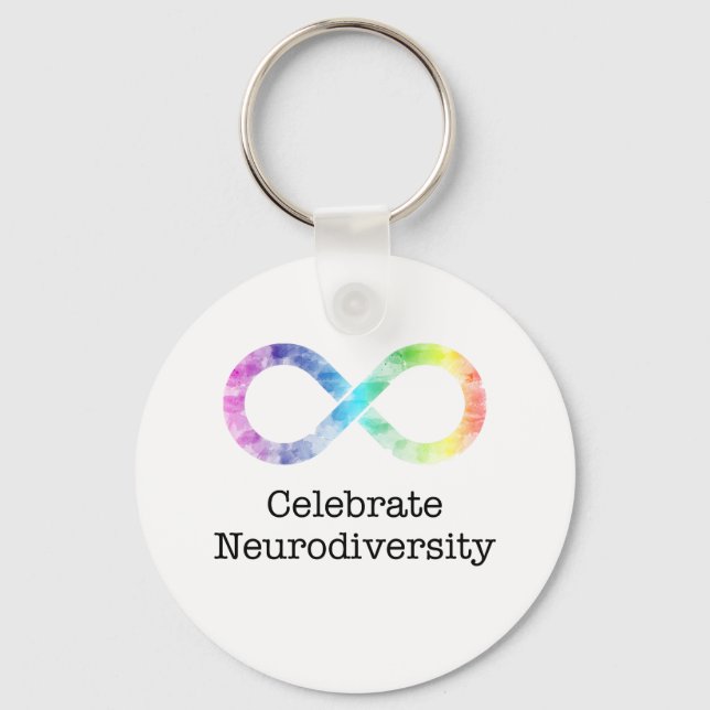 Llavero Celebrar la neurodiversidad (Anverso)