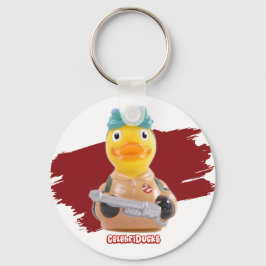 Llavero CelebriDucks de goma de Duck GooseBusters