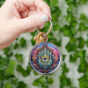 Llavero Celestial Hamsa