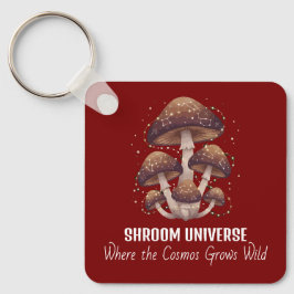 Llavero Celestial Mushroom Constellation Universe