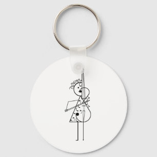 Llavero Cello Chica