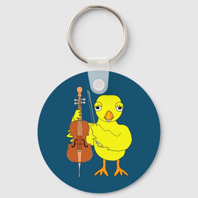 Llavero Cello Chick (Anverso)