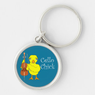 Llavero Cello Chick Text