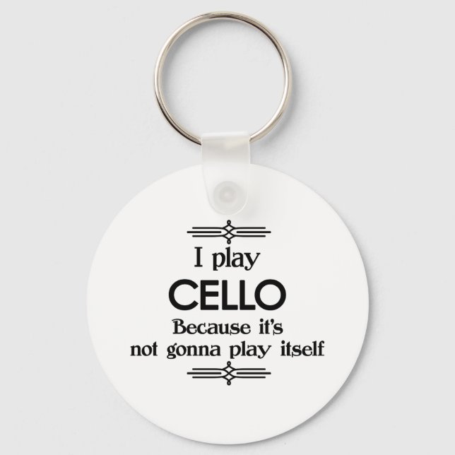 Llavero Cello - Reproducir música divertida Deco (Anverso)