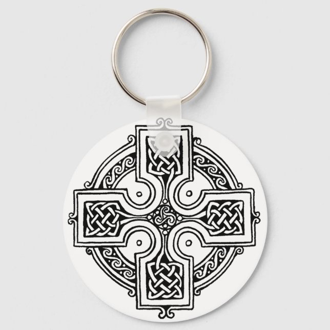 Llavero Celtic cross pattern (Anverso)