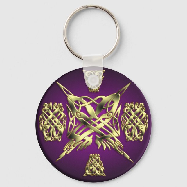 LLAVERO CELTIC KNOT TRABAJO 1 RONDA (Anverso)