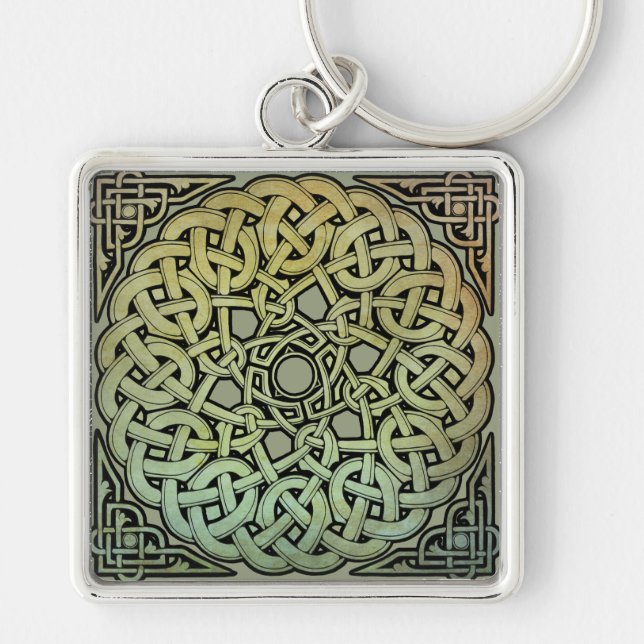 Llavero Celtic Knotwork Mandala (Frente)