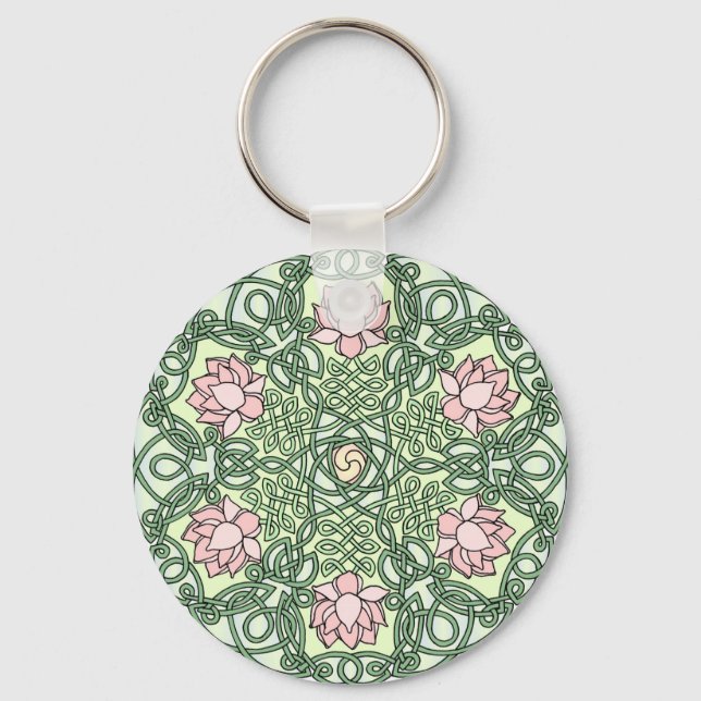 Llavero Celtic Lotus (Anverso)