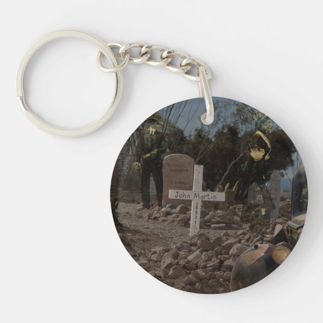 Llavero Cementerio de Hauned en Tombstone (Frente)