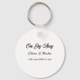 Llavero Cena de ensayo Una noche antes del día