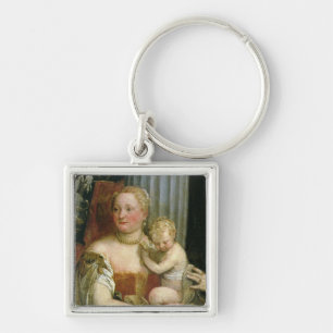 Llavero Cena en Emmaus (aceite en la lona) (detalle