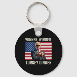 Llavero Cena turca del ganador de Trump con humor
