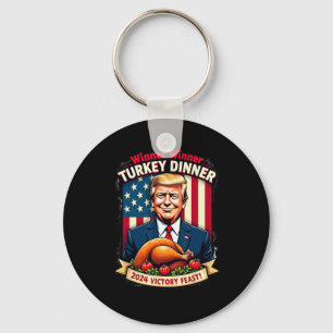 Llavero Cena turca del ganador de Trump con humor